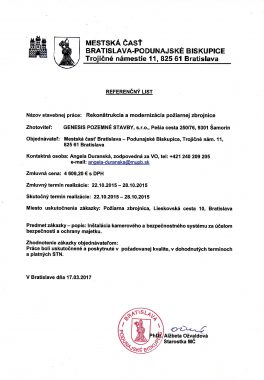 Referenčný list MČ Podunajské Biskupice (1)